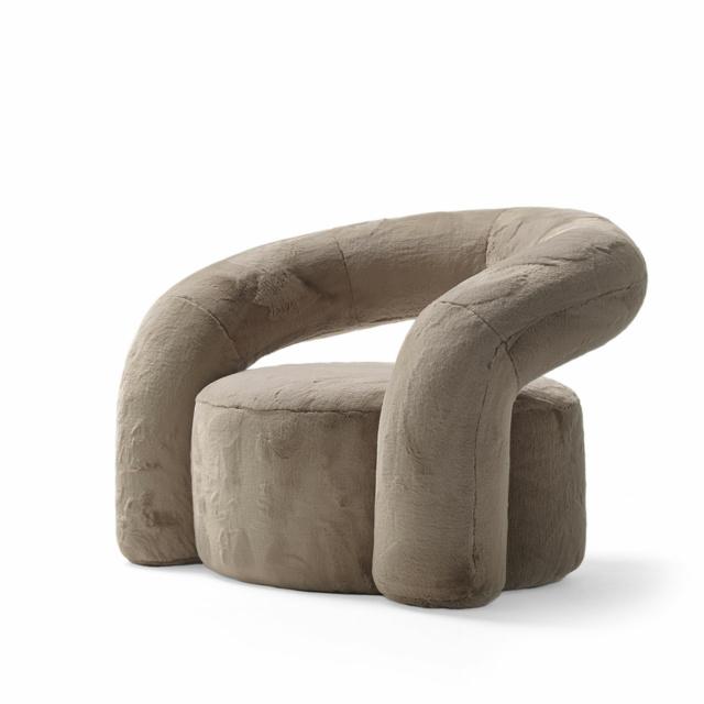 Nora armrest creative art leisure chair