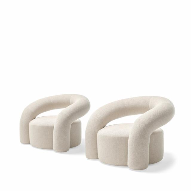 Nora armrest creative art leisure chair