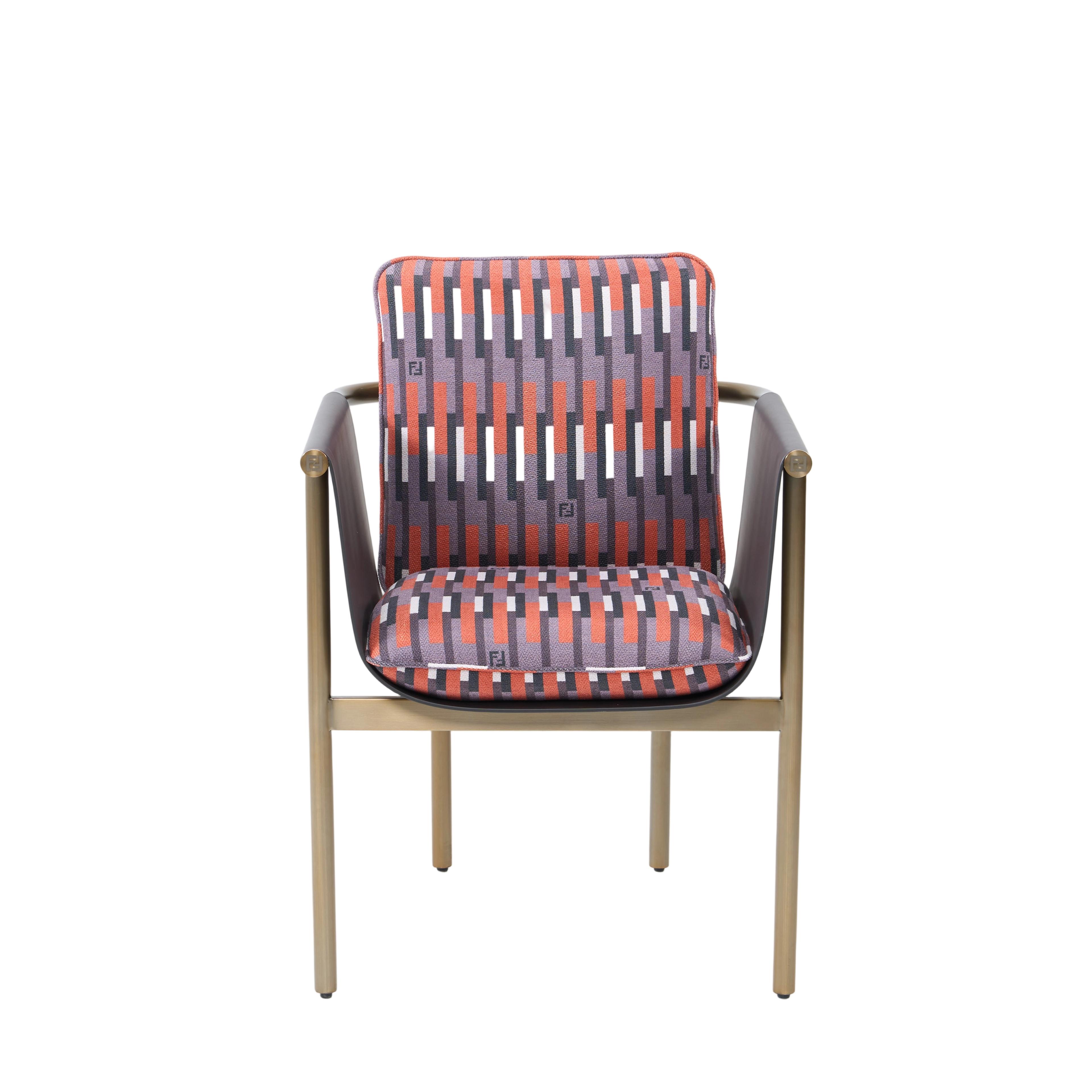 Discover Italian Minimalist Saddle Leather Dining Chair