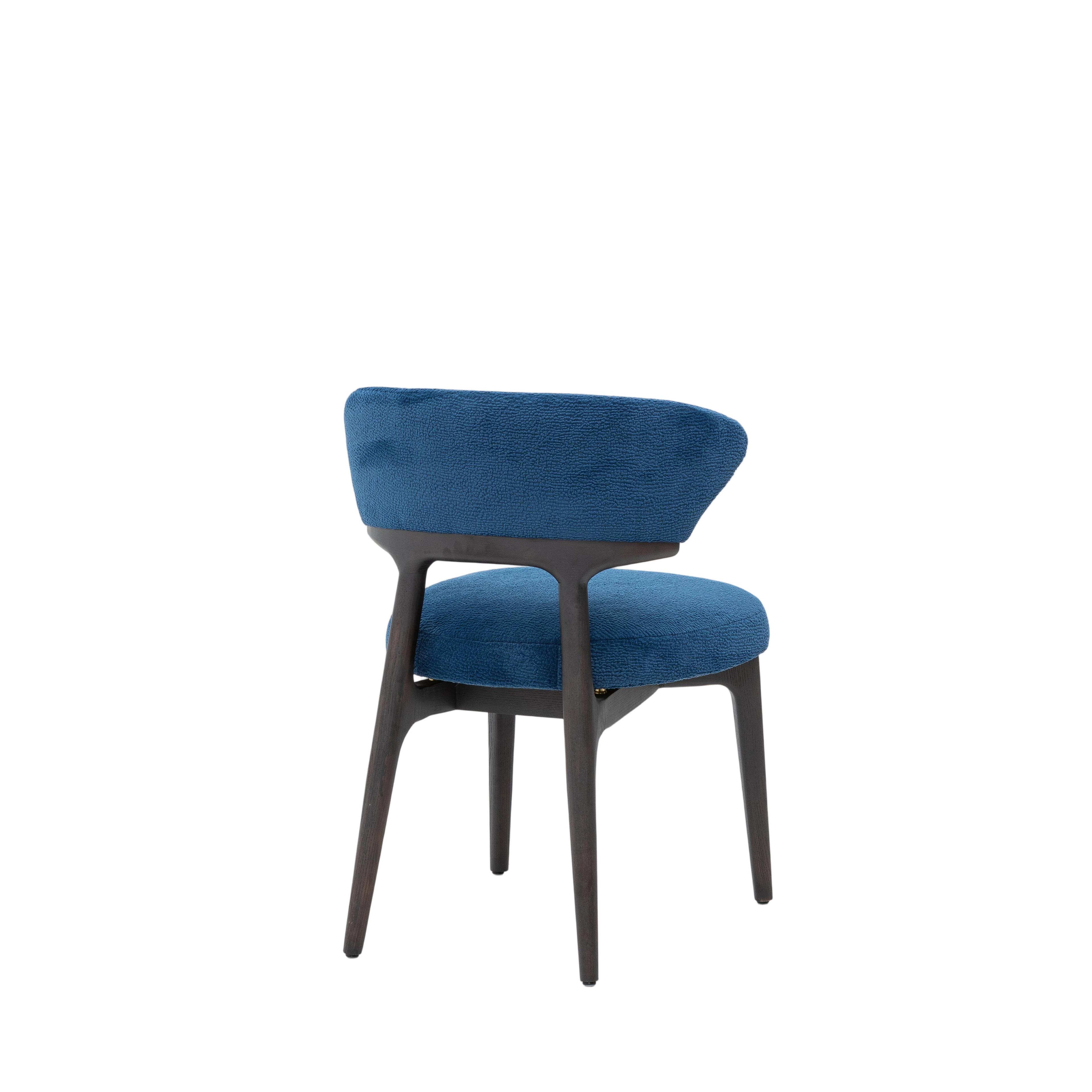 Italian Designer Solid Wood Dining Chair: Elegance Redefined