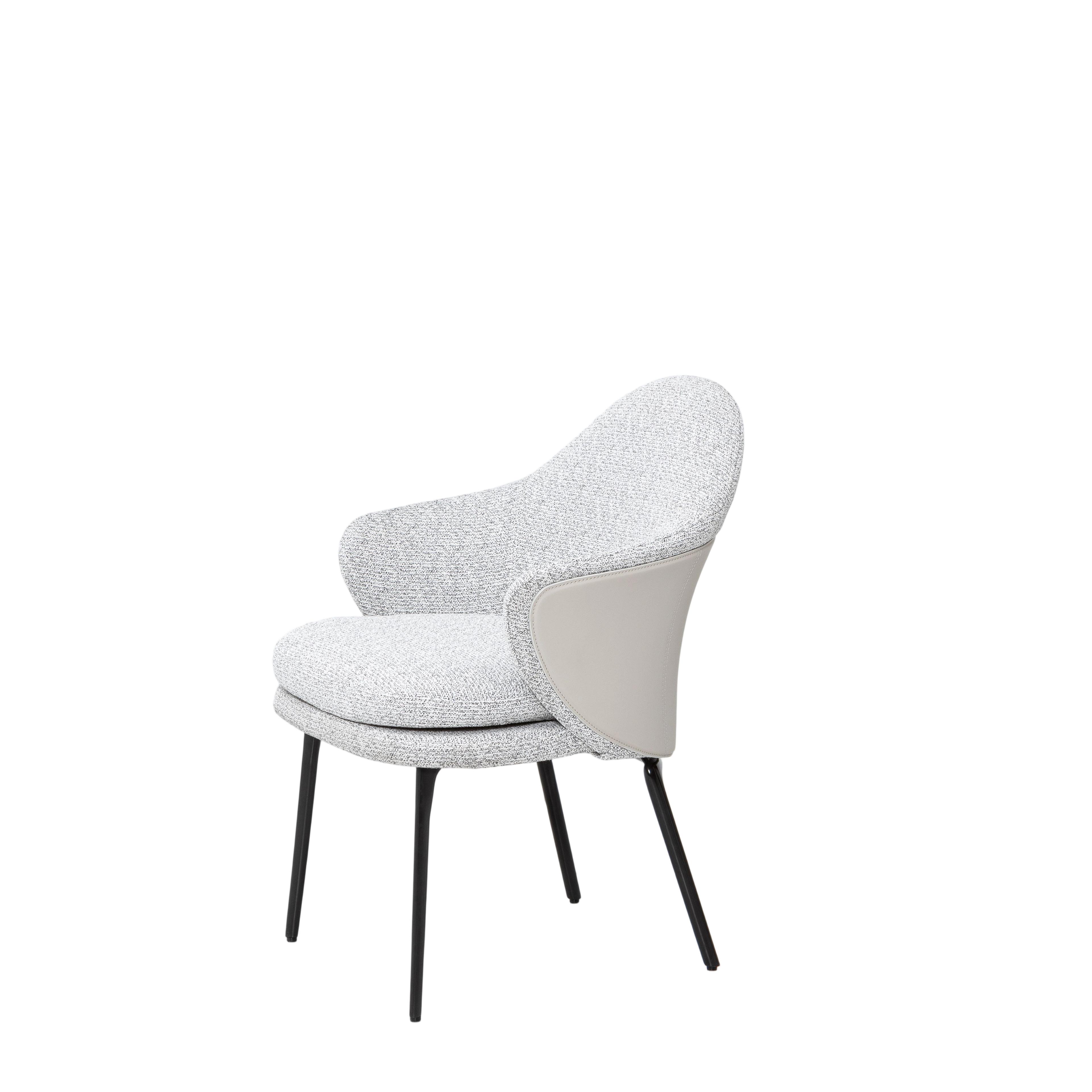 The Light Luxury Dining Chair: Post-Modern Minimalist Elegance